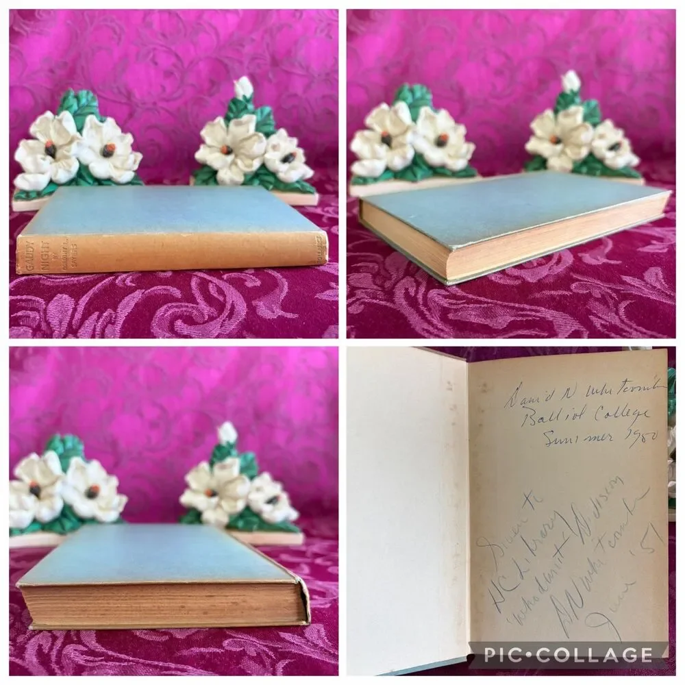 1949 Gaudy Night by Dorothy L. Sayers, Vintage Book, British Mystery